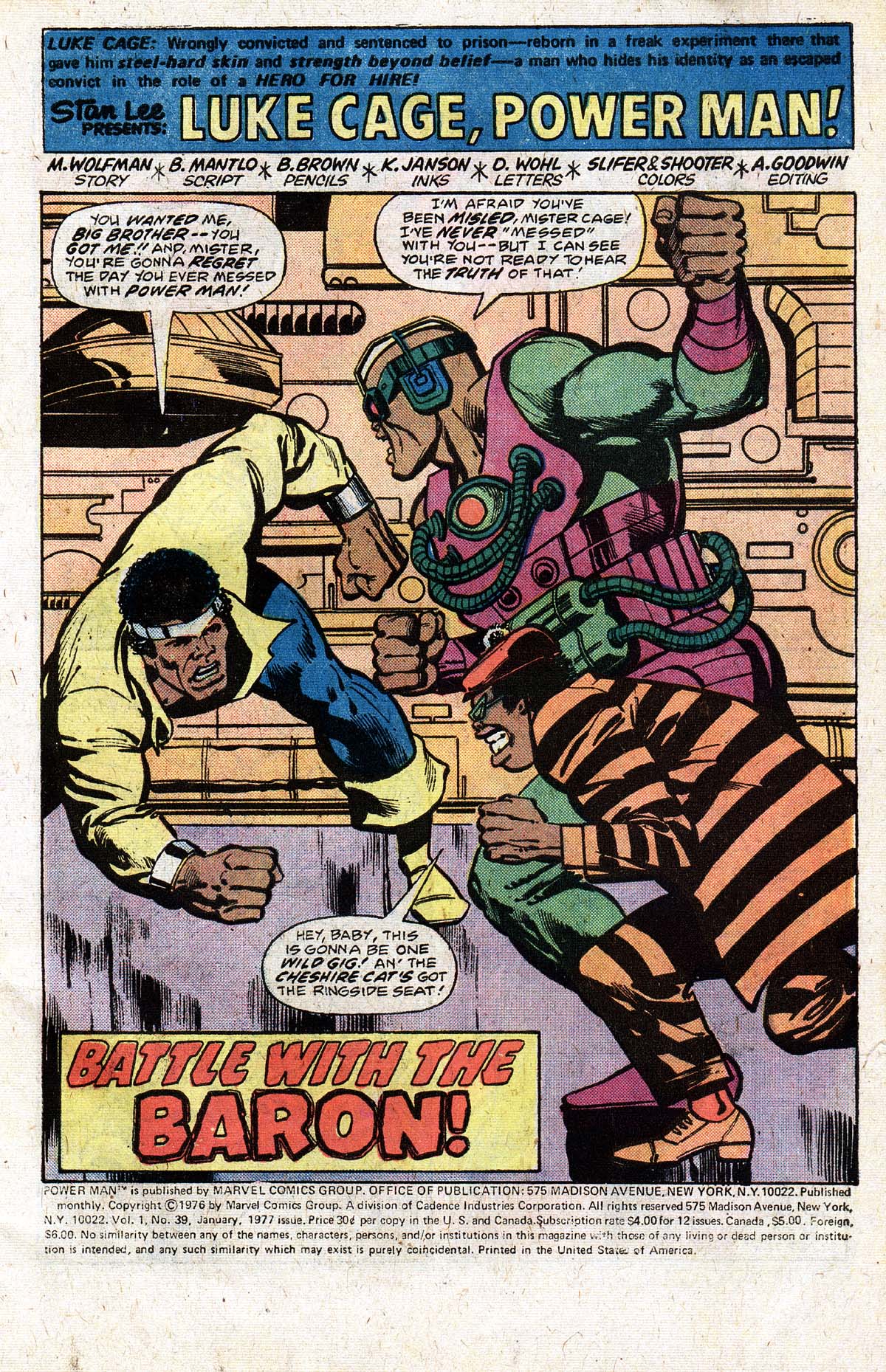 Read online Power Man comic -  Issue #39 - 2