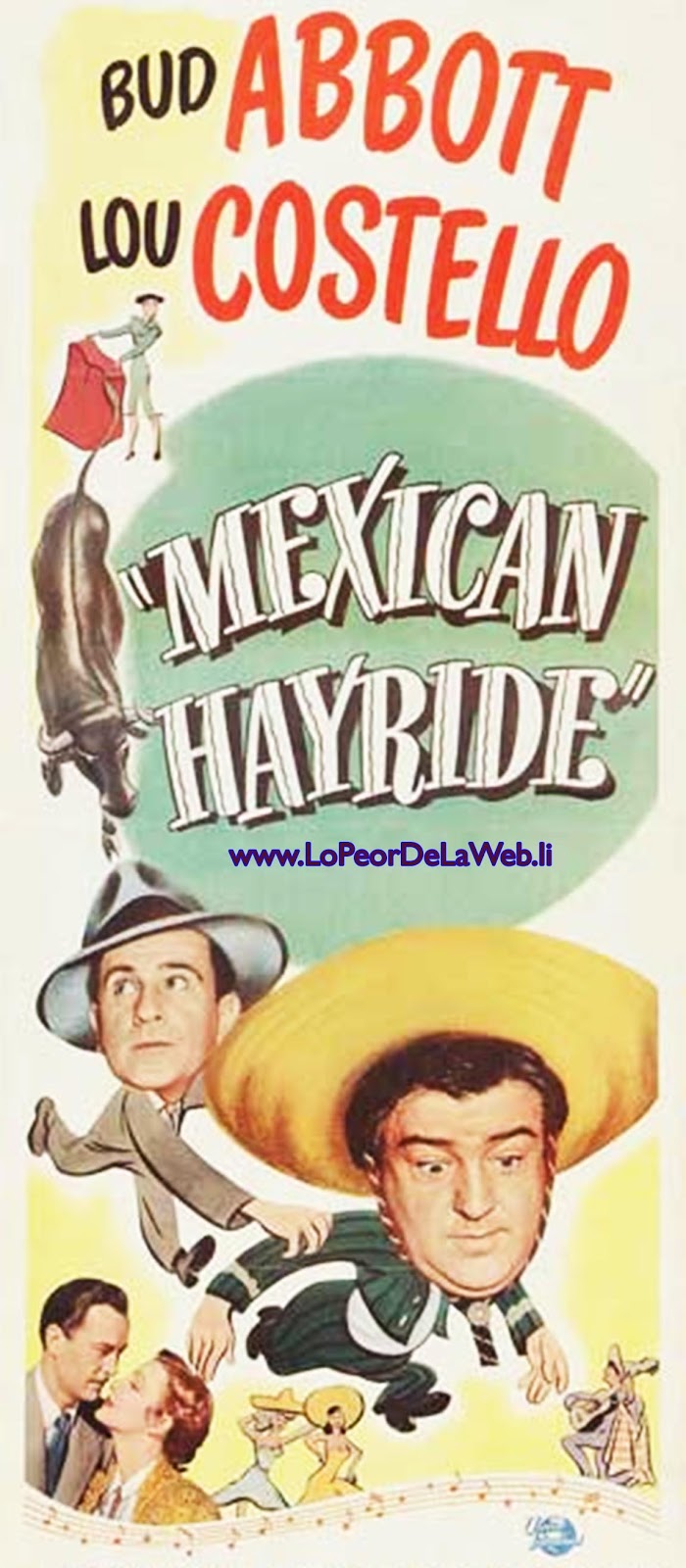 Paseo en México (1948 / Abbott y Costello / Mexican Hayride)