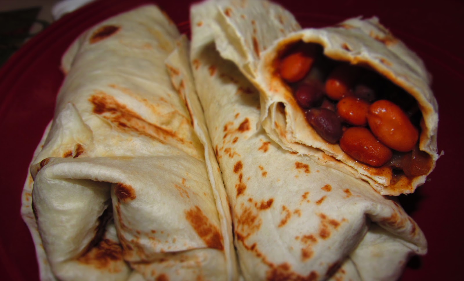 vegan ikwe Smoked TwoBean Burrito