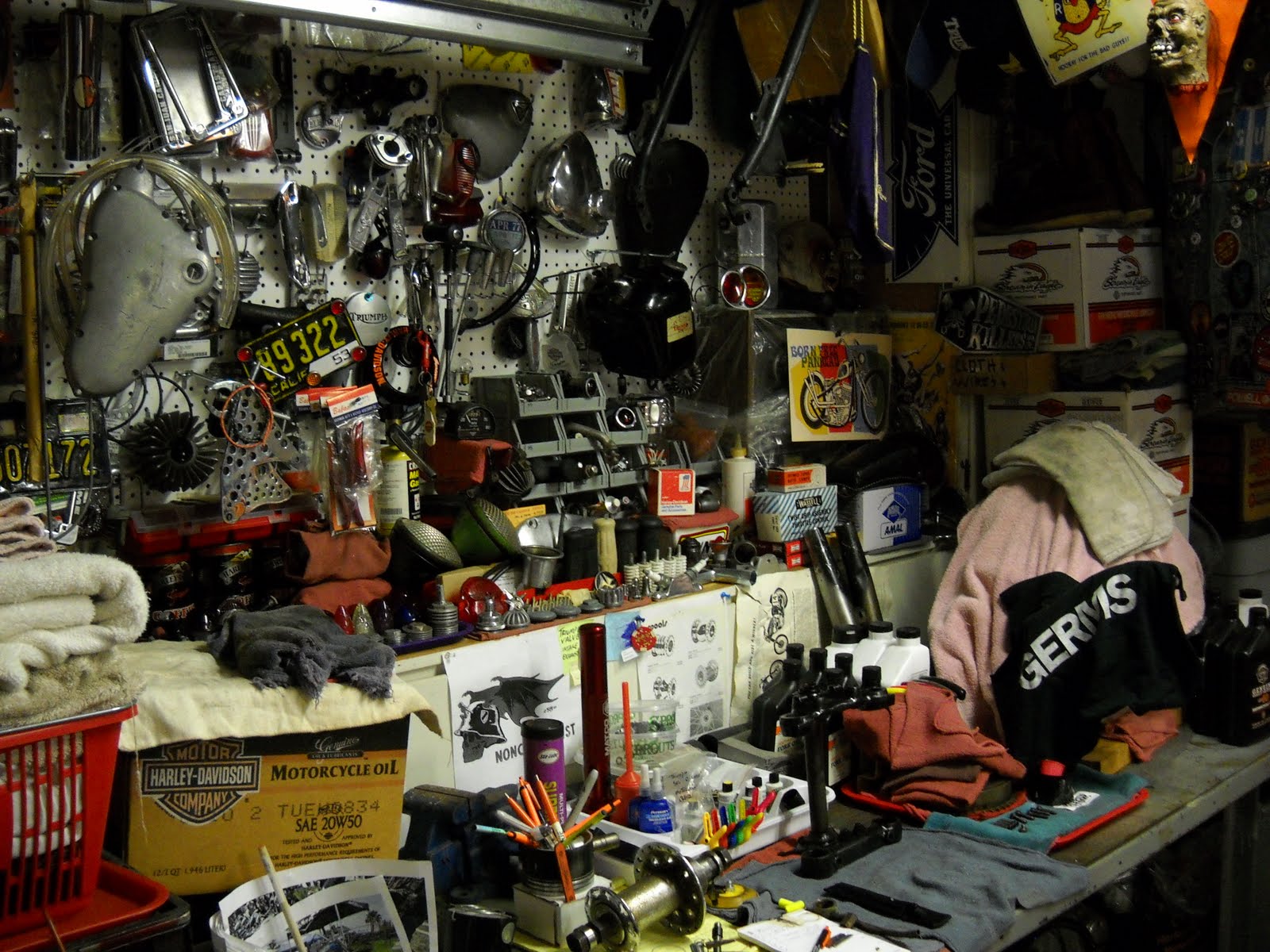 NOMAD's CYCLE Tuesday is motorcycle shops Mondays.....