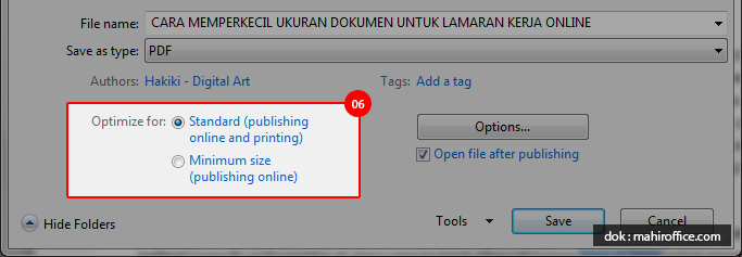 Memperkecil file PDF menggunakan Ms Word Memperkecil file PDF menggunakan Ms Word
