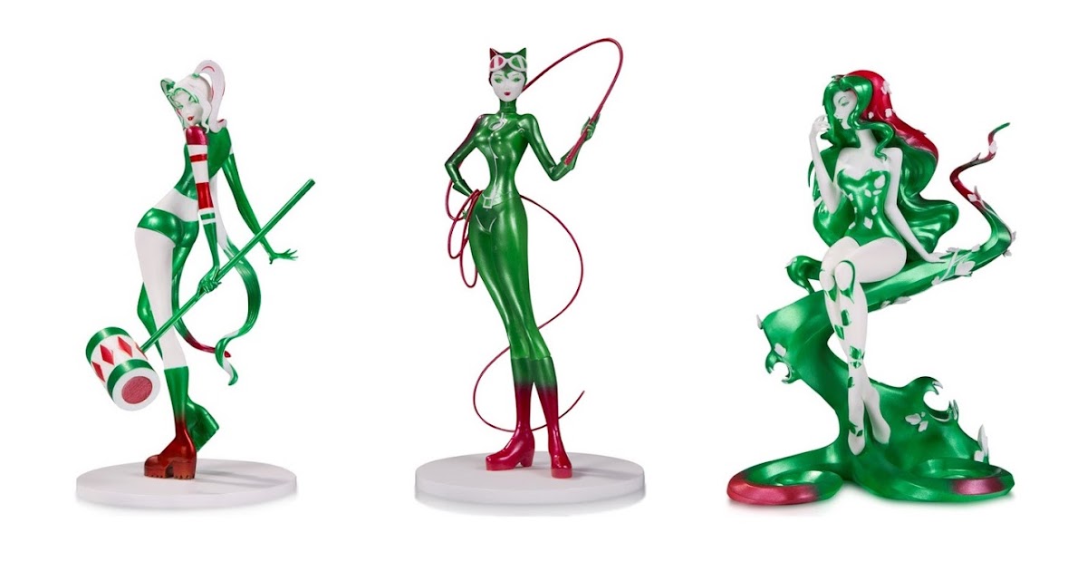 The Blot Says Dc Comics Artists Alley Sho Murase Holiday Variant Statues