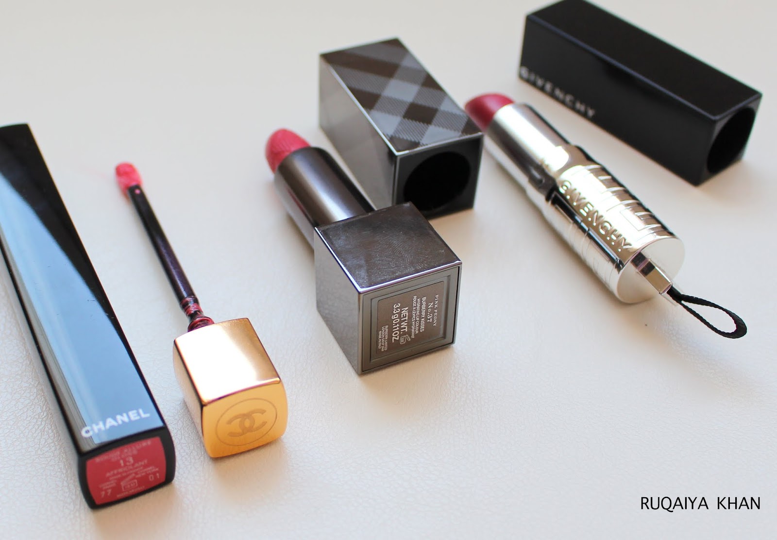 Givenchy Ultravioline (24) Rouge Interdit Satin Lipstick (2017) Review &  Swatches