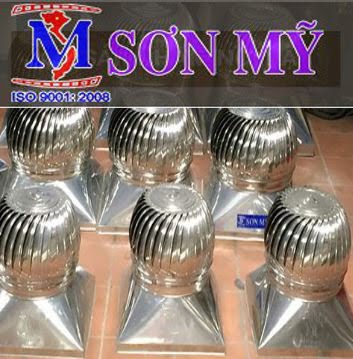 Quả cầu thông gió Inox Sơn Mỹ