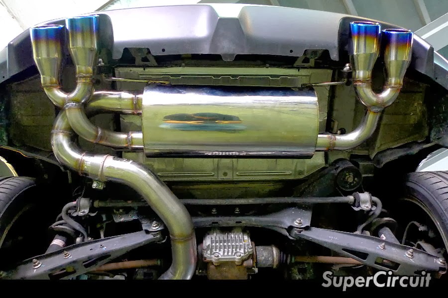 SUPERCIRCUIT Exhaust Pro Shop: Subaru Impreza STI 2.5 A/T Full Exhaust