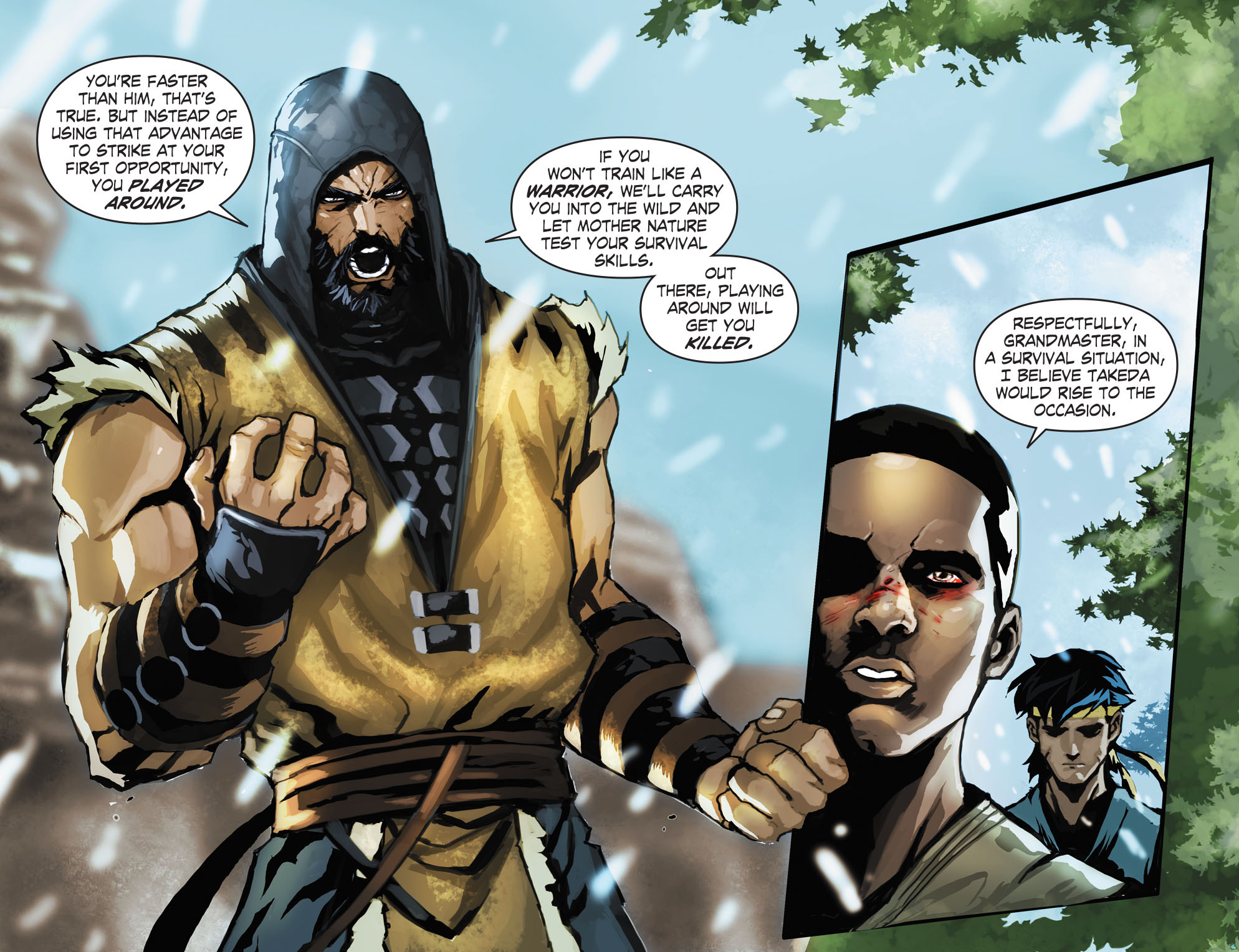 Read online Mortal Kombat X [I] comic -  Issue #2 - 11