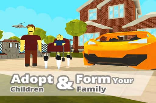 Küp Şehri Çok Oyunculu - Kogama Adopt Children And Form Your Family