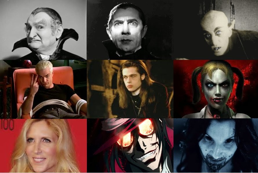 Wall of vampires through the ages