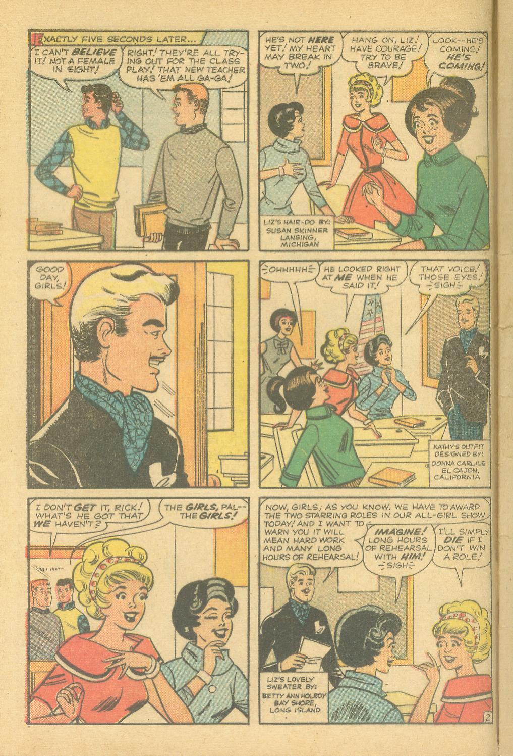 Read online Kathy (1959) comic -  Issue #20 - 4