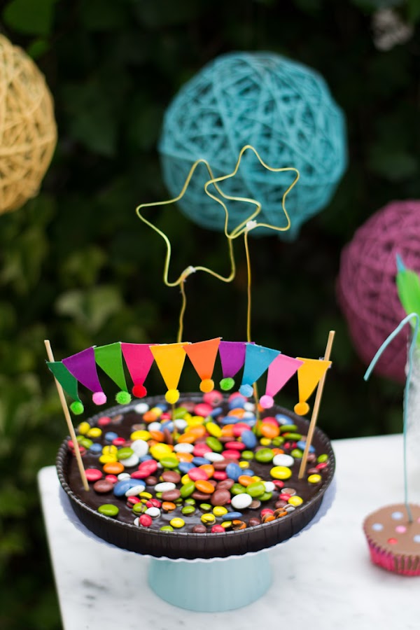 Adornos topper tarta diy