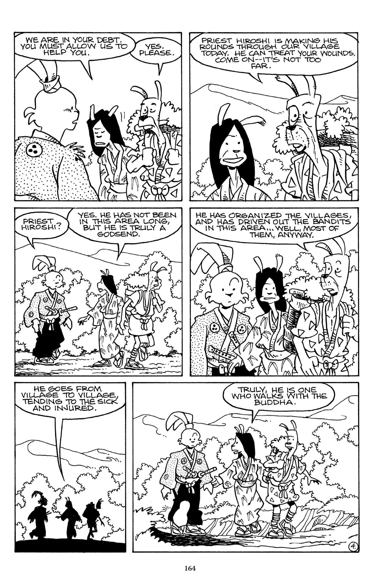 Read online The Usagi Yojimbo Saga comic -  Issue # TPB 5 - 161