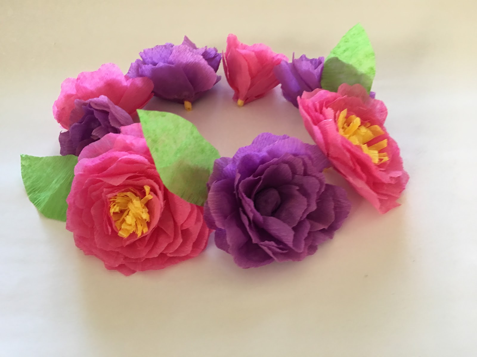 SimpleJoys Crepe Paper Flowers