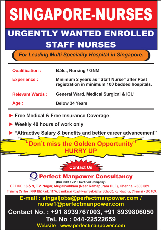 Staff Nurse Vacancy 2022 Latest Health Care Jobs world4nurses