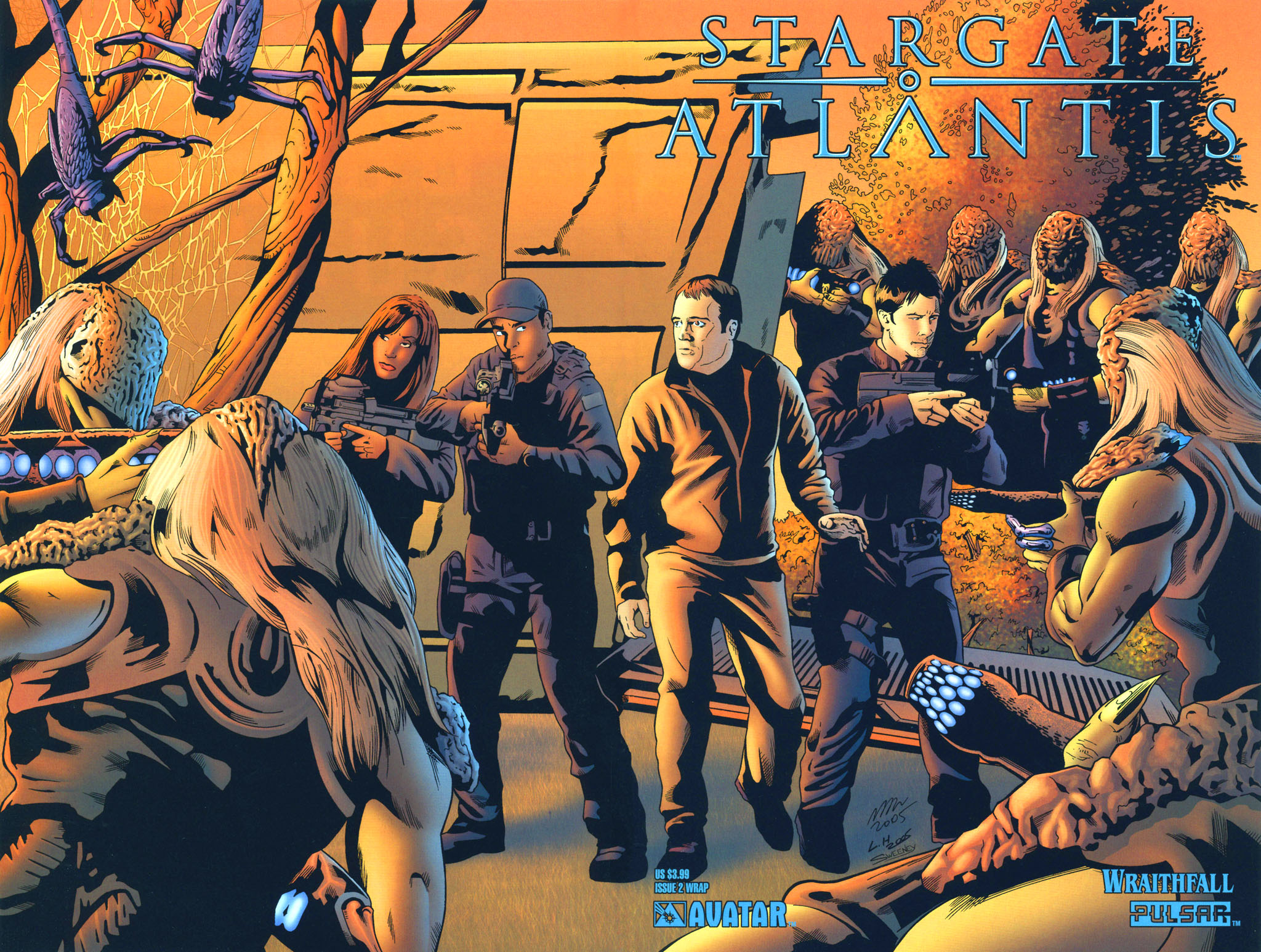 Read online Stargate Atlantis: Wraithfall comic -  Issue #2 - 1