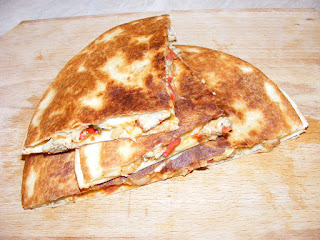 Reteta mancare mexicana retete quesadilla cu curcan si legume de casa tortilla cu pui rapida fast food,