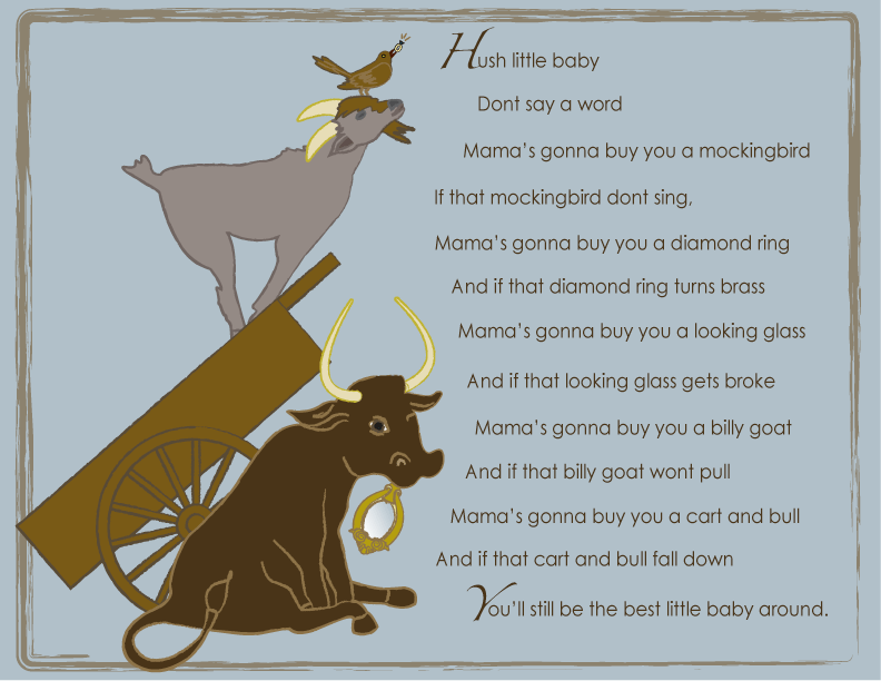 The Eighth Daughter Lullaby BookHush Little Baby