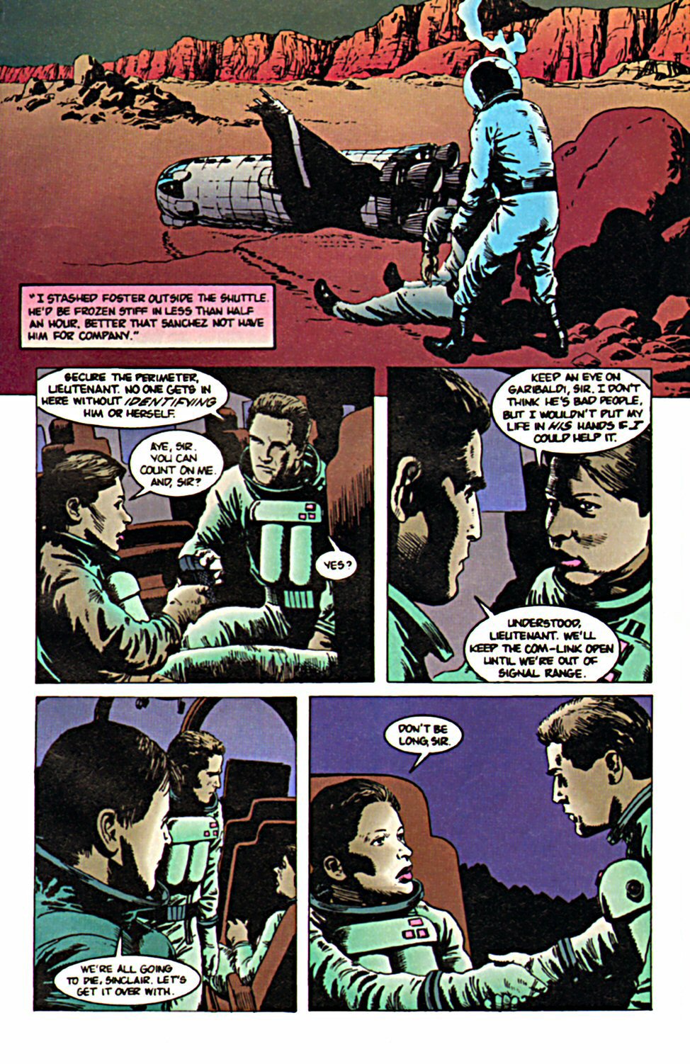 Read online Babylon 5 (1995) comic -  Issue #6 - 17