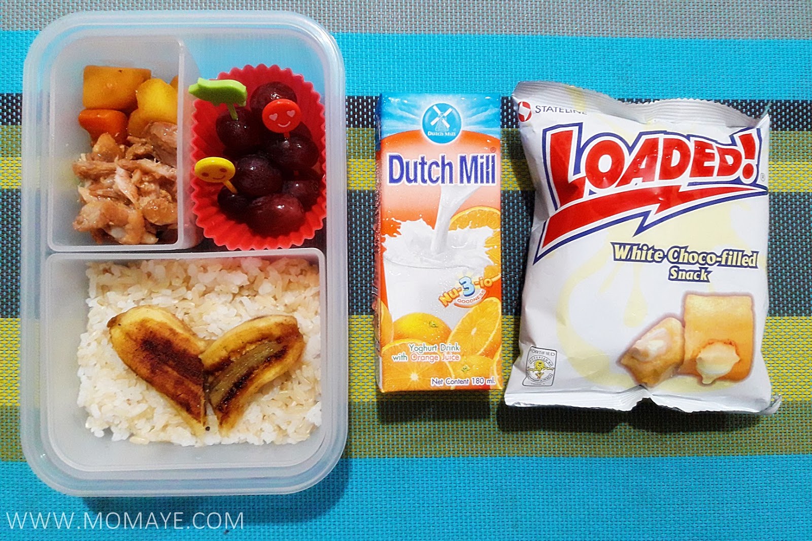 Bento Baon Serye Simple Snack/Lunch Baon