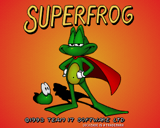 Super Adventures in Gaming: Superfrog (Amiga)
