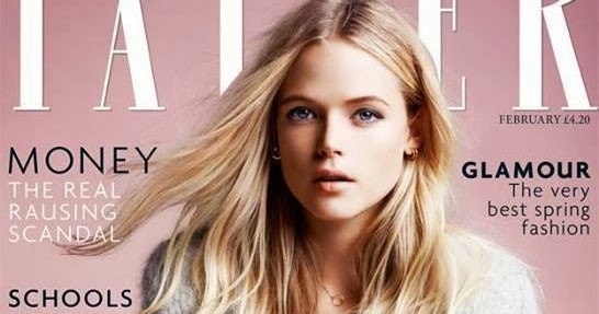Magazines - The Charmer Pages : Gabriella Wilde for Tatler Fevereiro 2014