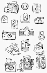 camera drawing easy sketch cameras coloring viaje palabras imagixs larger credit inspiracje
