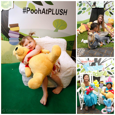 Wonder & Wander with Winnie the Pooh experience at PLUSH 2013  Photo Credit: Raul Roa/Disney