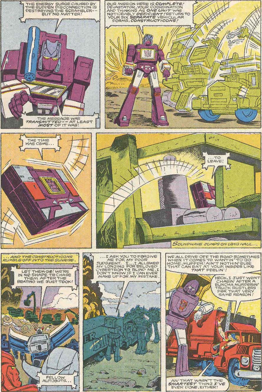 Read online The Transformers (1984) comic -  Issue #10 - 22