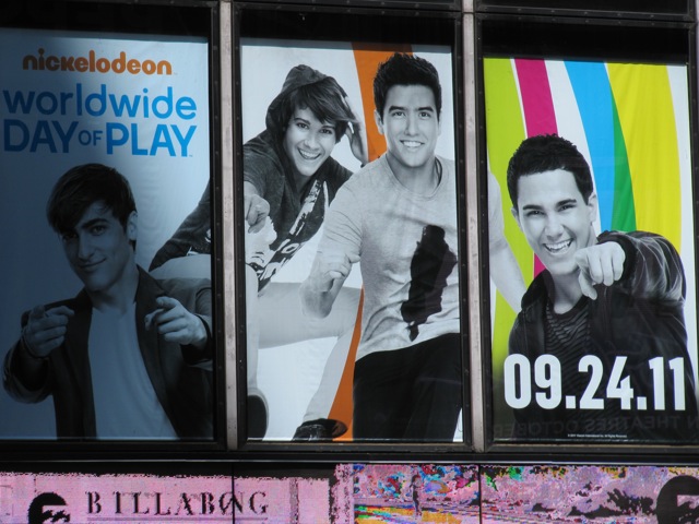 Big Time Rush Brasil FC: Big Time Rush no Times Square