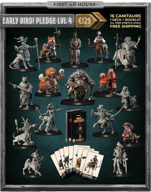 Wargame News and Terrain Punga Miniatures Canitaurs & Felitaurs