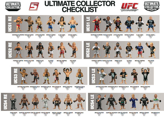 MMABLOGSPOT™ Round 5 Announces UFC Fan Expo® Exclusive Limited Editions