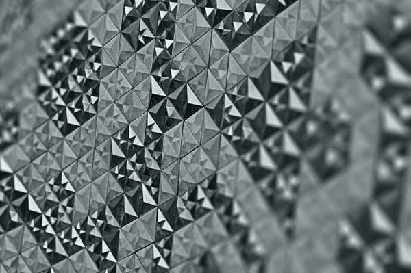 3D concrete wall tiles Design