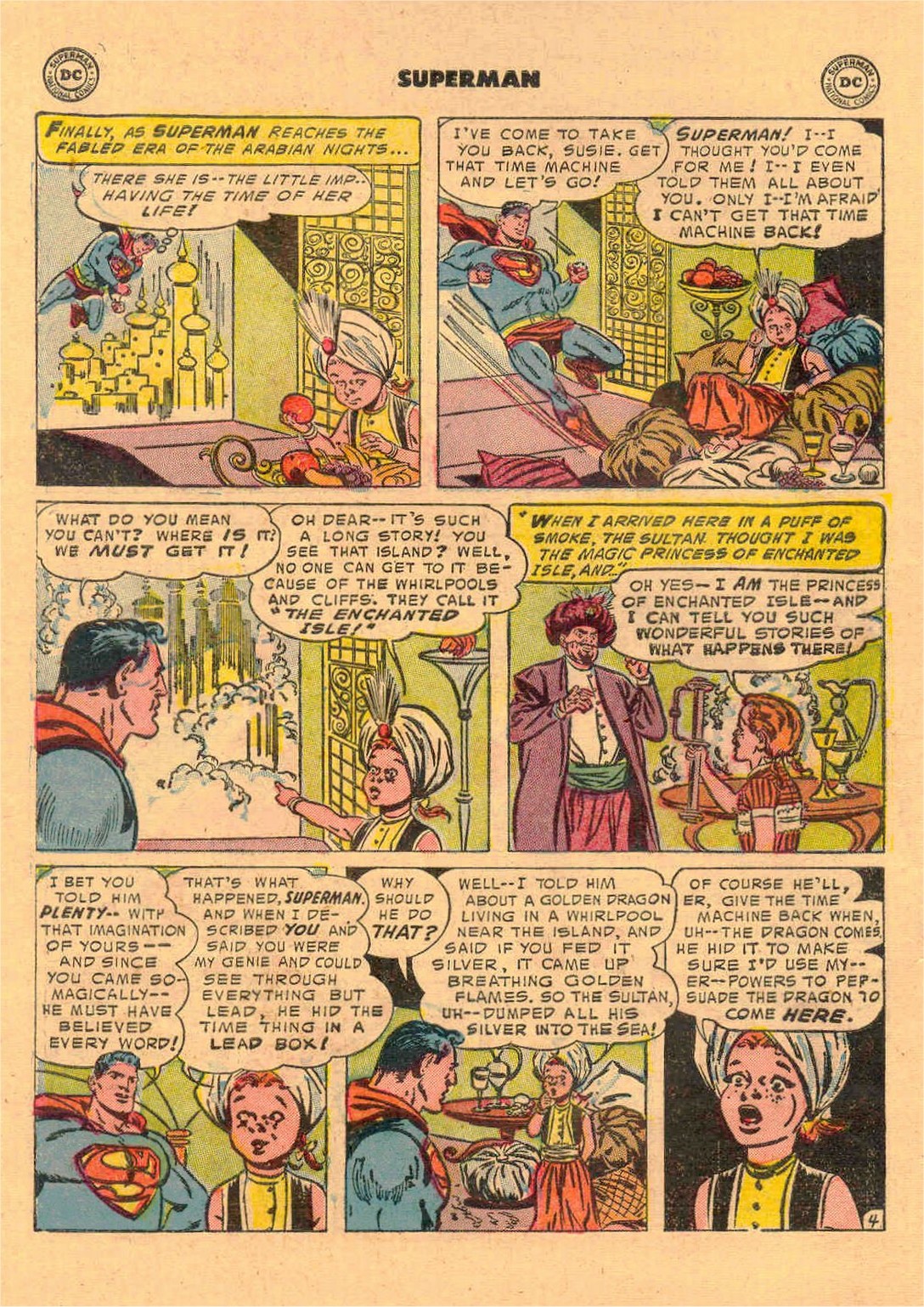 Read online Superman (1939) comic -  Issue #95 - 6
