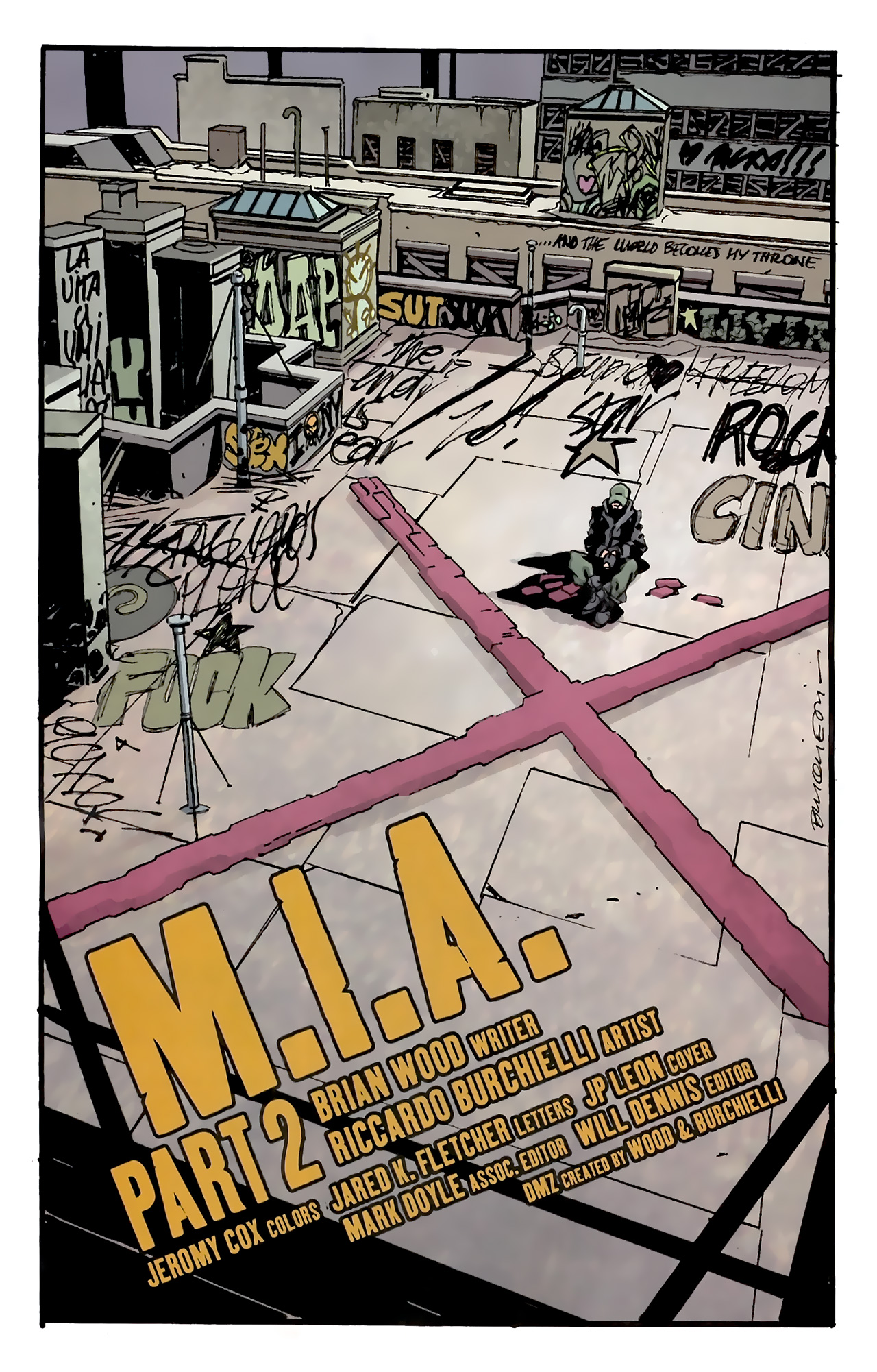Read online DMZ (2006) comic -  Issue #52 - 8