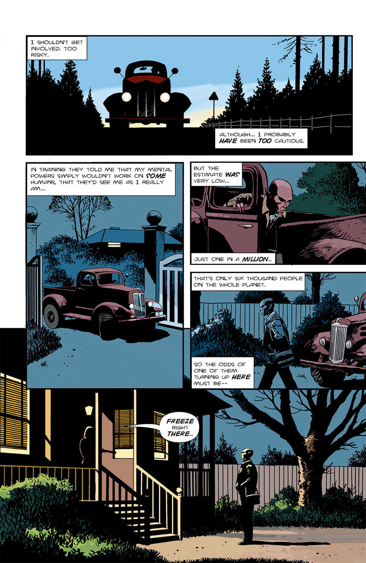 Read online Dark Horse Presents (2011) comic -  Issue #6 - 9