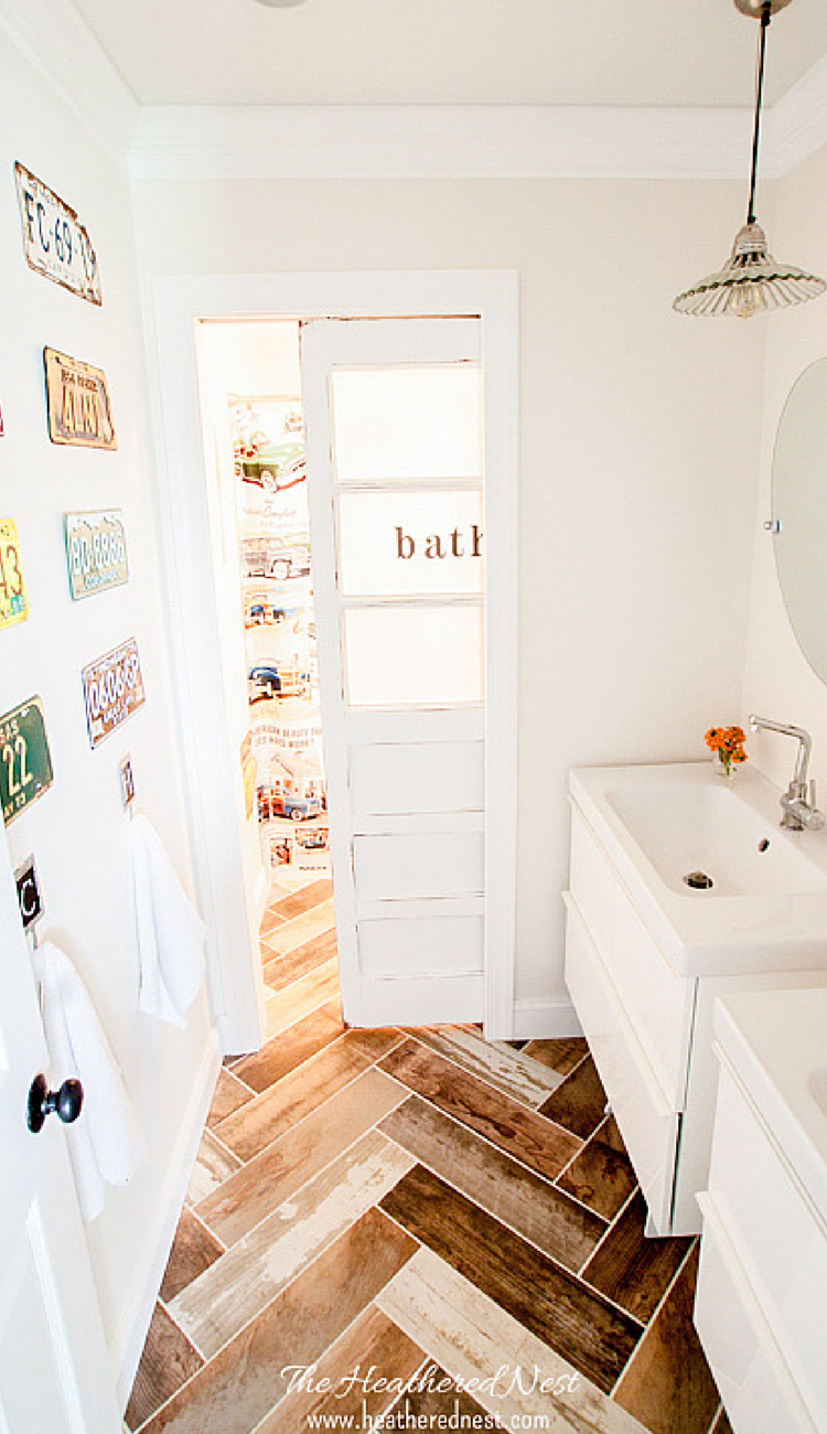 LESS THAN $2000 Fully Renovated Kids Vintage Transportation-Inspired Bath! Check it out!!!