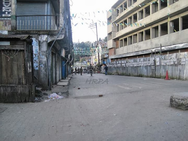 Darjeeling shut down after a girl was molested by RAF jawan
