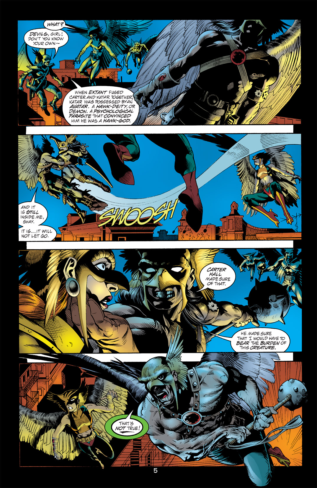 Hawkman (2002) Issue #16 #16 - English 6