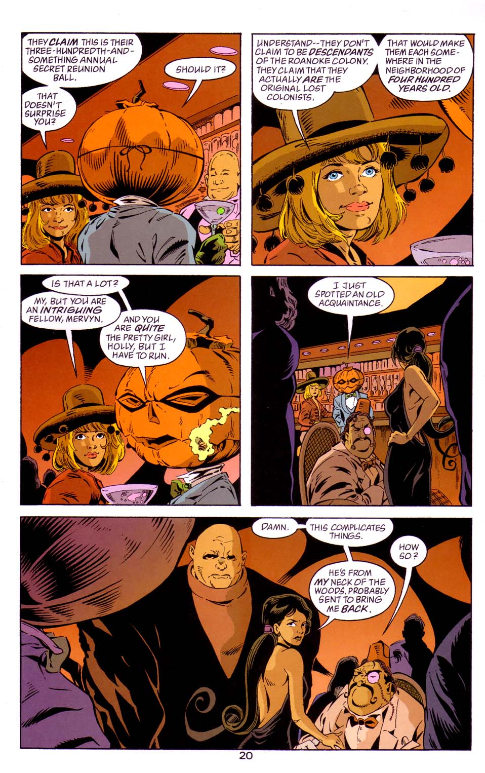 Read online Merv Pumpkinhead, Agent of D.R.E.A.M. comic -  Issue # Full - 21
