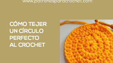 Cómo tejer un círculo perfecto al crochet / Tutorial