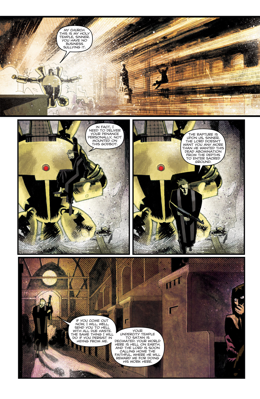 Read online Zombies vs Robots: Undercity comic -  Issue #4 - 19