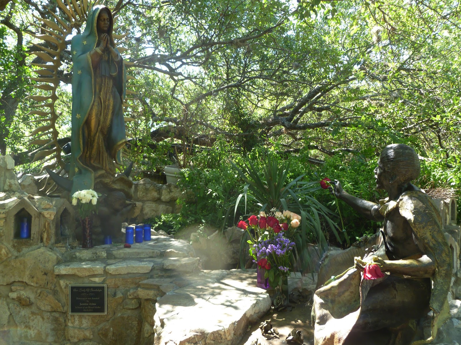 American Insight The Spirits at Our Lady of Lourdes and Guadalupe