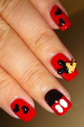 mickey mouse nail 3d decorations wendy delights