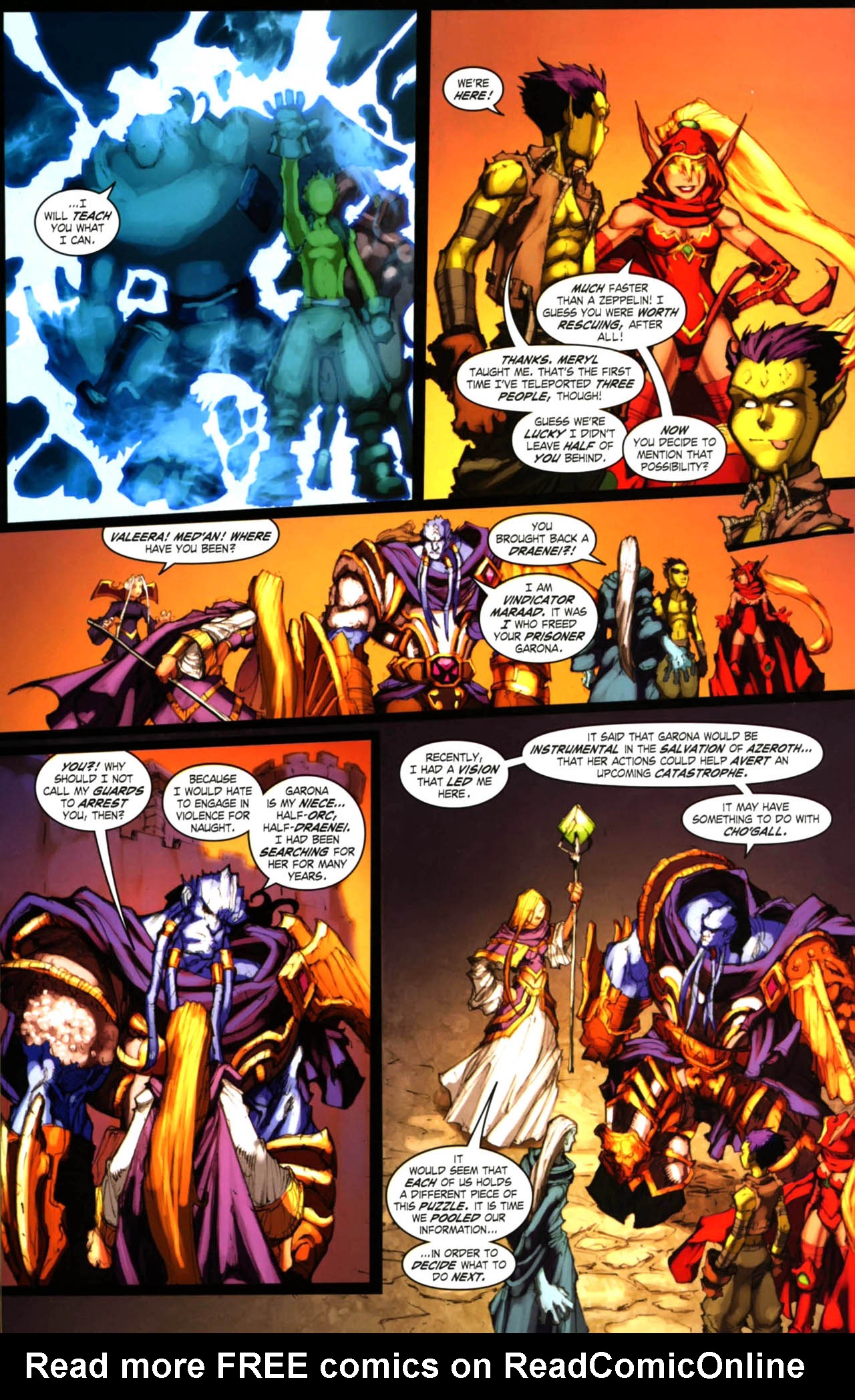 Read online World of Warcraft comic -  Issue #21 - 21