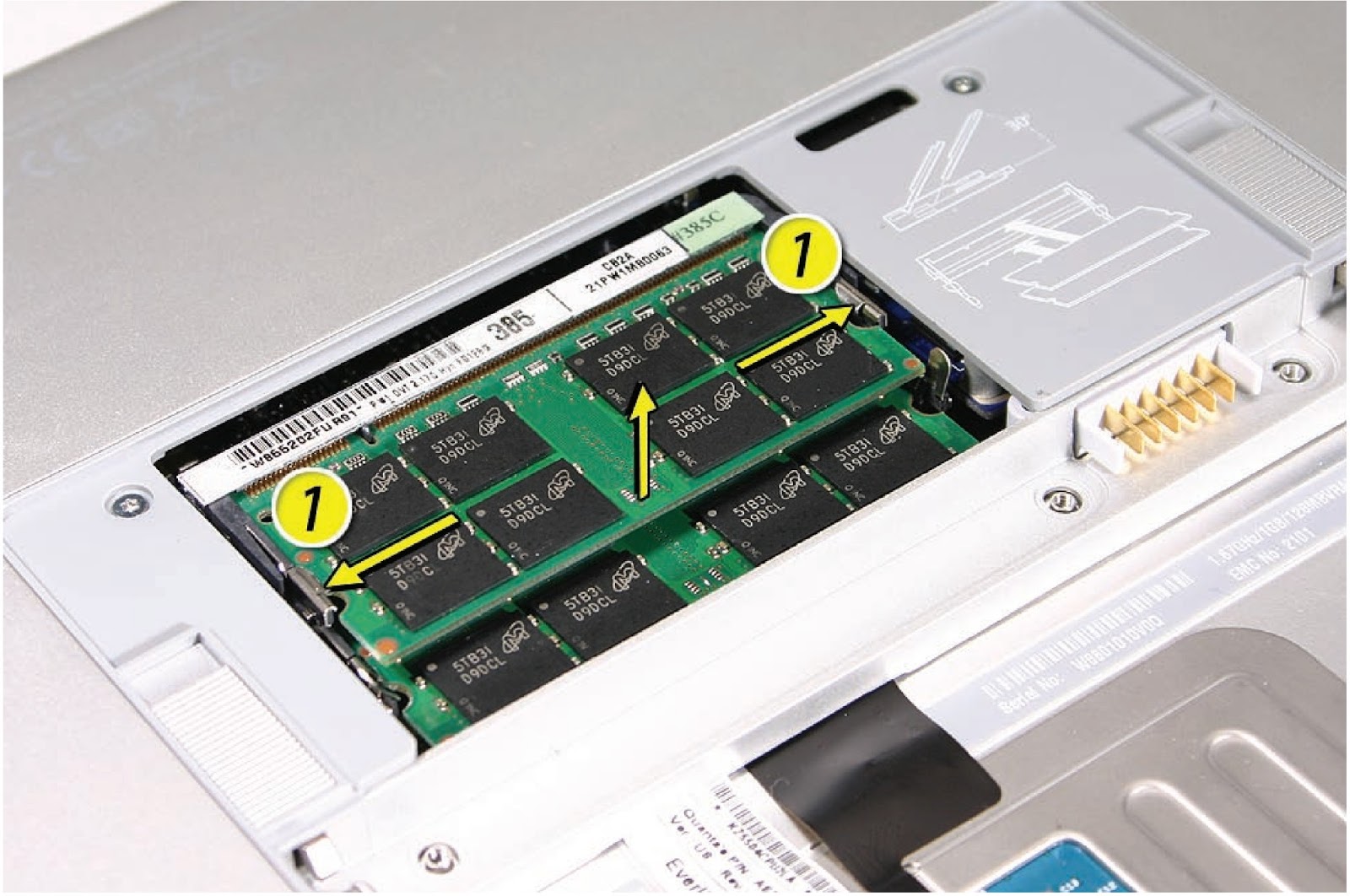 Electro help HOW TO REPLACE MEMORY CARD TO APPLE MacBook PRO