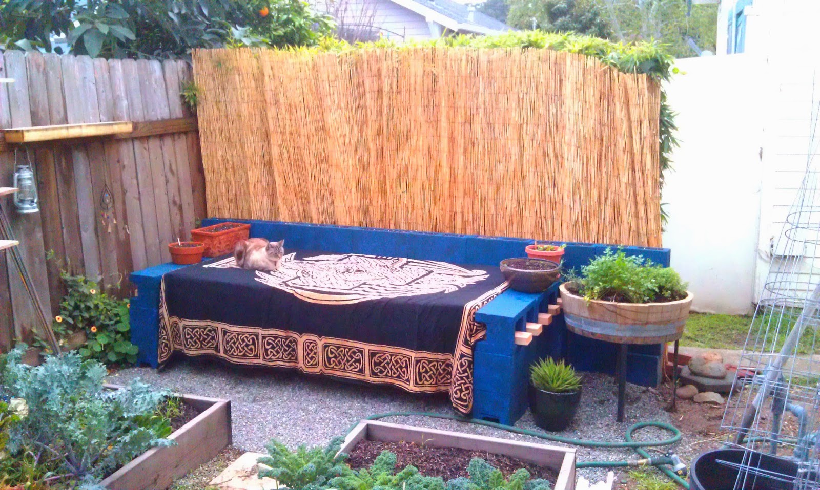 garden plotting Building a Garden Daybed