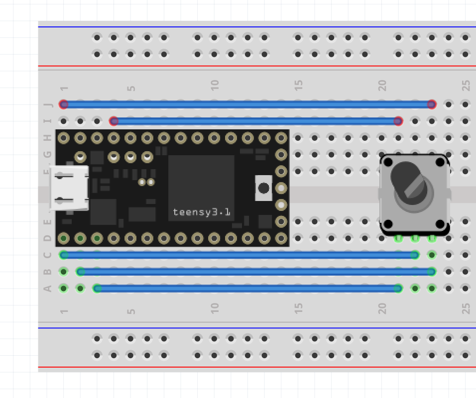 contoh program rotary encoder