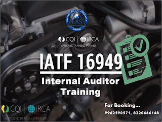 IATF 16949:2016 Internal Auditor Training