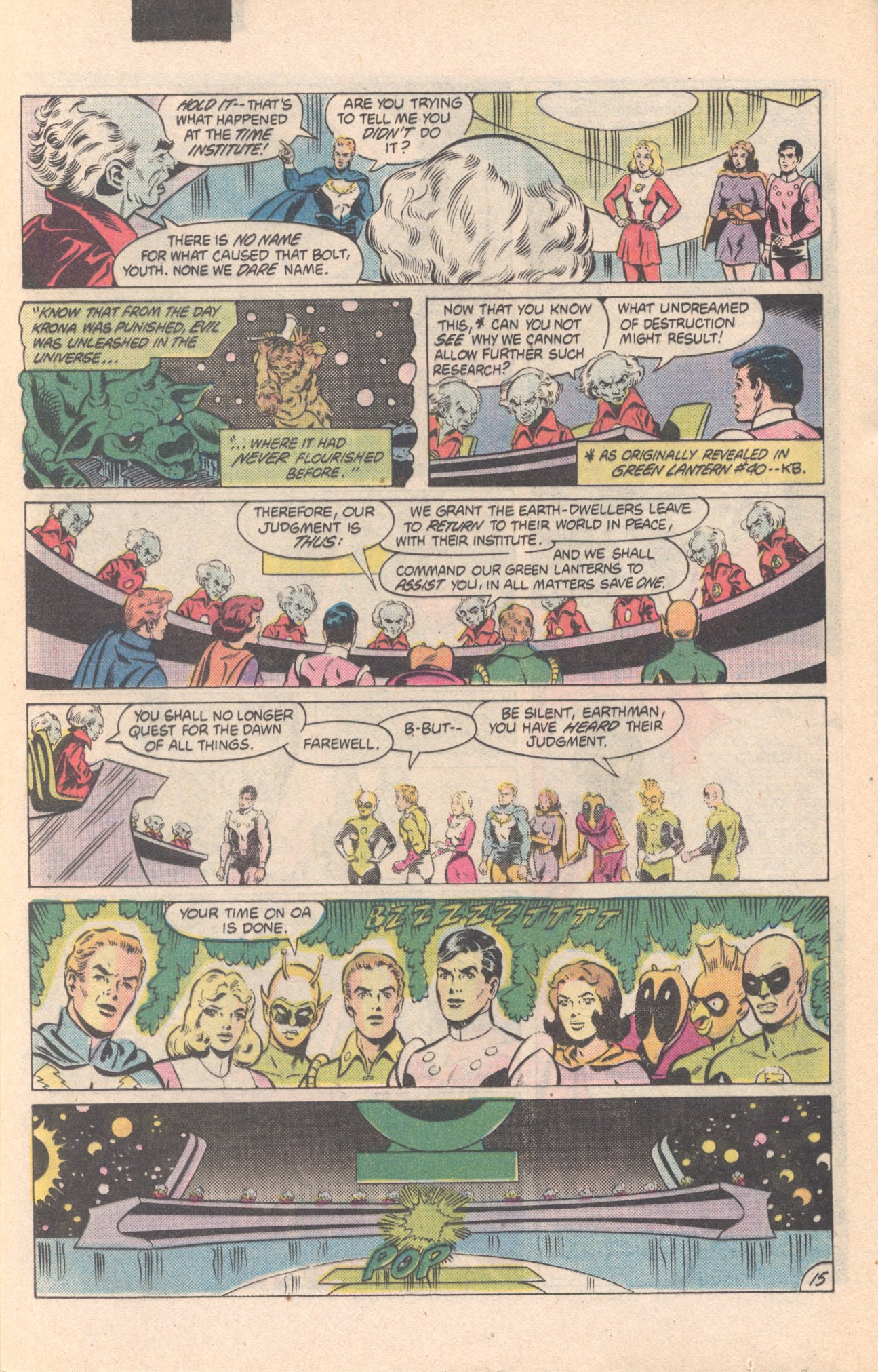 Read online Legion of Super-Heroes (1980) comic -  Issue #295 - 16