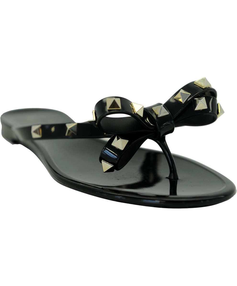 Little Bird Tell: Valentino Stud Flip Flops