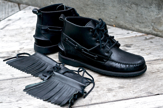 ronnie fieg x sebago